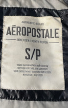 Load image into Gallery viewer, Aeropostale Mens Black Nineteen Eighty Seven Full-Zip Puffer Jacket Size Small
