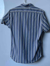 Load image into Gallery viewer, Express Mens Multicolor Striped Soft Wash Collared Button-Up Shirt Size S/P
