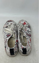 Load image into Gallery viewer, Guess Womens Goodly White Red Low Top Lace-Up Tennis Shoes Size 8M
