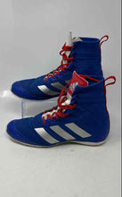 Load image into Gallery viewer, Adidas Mens Speedex 18 FZ5308 Blue Red Silver Lace-Up Boxing Shoes Size 6
