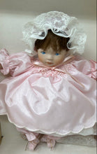 Load image into Gallery viewer, Dolls By Pauline Limited Edition Brown Hair Blue Eyes Adelaide Baby Doll w/ Tags
