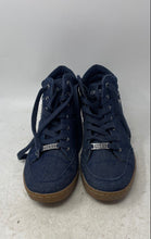 Load image into Gallery viewer, Guess Womens Blue Studded Round Toe Lace-Up Sneaker Shoes Size 12M
