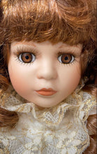 Load image into Gallery viewer, Classic Treasures Animated And Musical Porcelain Doll In Victorian Dress w/ Box
