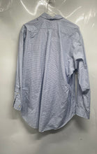 Load image into Gallery viewer, Ralph Lauren Mens Blue White Check Cotton Classic Fit Button-Up Shirt Size XL
