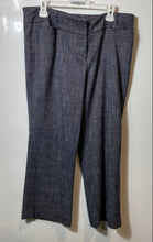 Load image into Gallery viewer, 7th Avenue New York Company Womens Blue Printed Pockets Dress Pants Size 12
