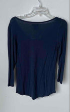 Load image into Gallery viewer, Lucky Brand Womens Blue Paisley 3/4 Sleeve Henley Neck T-Shirt Size XS
