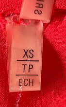 Load image into Gallery viewer, T Tahari Womens Coral Sleeveless Layered High-Low Hem Front Zip Blouse Top Sz XS
