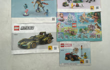 Load image into Gallery viewer, Lot Of 10 Pcs Assorted Lego Mixed Variety Booklet Instructions Manuals
