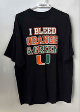 Load image into Gallery viewer, Champs Sports Mens Black Miami Hurricanes College NCAA Pullover T-Shirt Size XL

