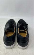 Load image into Gallery viewer, Ace Marks Mens Duke Black Leather Round Toe Lace-Up Sneaker Shoes Size 11.5
