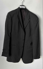 Load image into Gallery viewer, Hugo Boss Mens Gray Long Sleeve Single-Breasted Three-Button Blazer Size 42L
