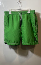 Load image into Gallery viewer, Psycho Bunny Mens Green Mesh Lined Elastic Waist Drawstring Swim Shorts Size XL
