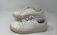 Load image into Gallery viewer, Adidas Womens Grand Court FZ3264 White Sneakers Shoes Sz 9 Little Damage Inside
