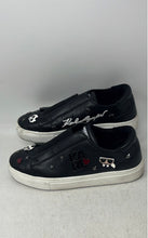 Load image into Gallery viewer, Karl Lagerfeld Paris Womens Caitie Black Slip-On Platform Sneaker Shoes Size 9
