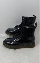 Load image into Gallery viewer, Dr. Martens Kids 15382 Black Leather Lace-Up Round Toe Ankle Boots Size 2
