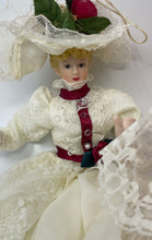 Load image into Gallery viewer, Lot Of 3 Pieces Assorted Antique Victorian Style Collectible Porcelain Doll
