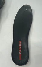 Load image into Gallery viewer, Authentic Prada Mens Black Lace-Up Low Top Sneaker Shoes Size 8 Damaged

