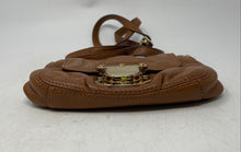 Load image into Gallery viewer, Michael Kors Womens Charlton Brown Leather Adjustable Strap Crossbody Bag
