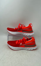 Load image into Gallery viewer, Nike Womens React Infinity Run Red White Lace-Up Low Top Sneaker Shoes Size 8
