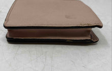 Load image into Gallery viewer, Michael Kors Womens Nude Saffiano Leather Studded ID Window Snap Bifold Wallet

