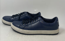 Load image into Gallery viewer, Karl Lagerfeld Paris Mens LF1S1106 Navy Blue Leather Sneaker Shoes Size 11M
