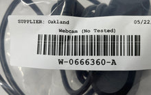 Load image into Gallery viewer, Black Portable Full HD USB Foldable Mount Computer Webcam Camera Not Tested
