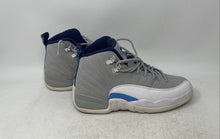 Load image into Gallery viewer, Nike Boys Air Jordan 12 Retro University Blue White Gray Sneaker Shoes Size 6Y
