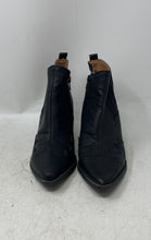 Load image into Gallery viewer, Indigo Rd. Womens Black Leather Side Zip Pointed Toe Ankle Booties Size 7M
