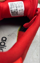 Load image into Gallery viewer, Adidas Womens VL Court Bold JI0482 Red Suede Lace-Up Sneaker Shoes Size 6.5
