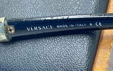 Load image into Gallery viewer, Authentic Versace Women's Black Beige Gold-Tone Glasses With Case
