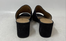 Load image into Gallery viewer, Christian Siriano Womens Black Open Toe Slip-On Block Slide Sandals Size 8
