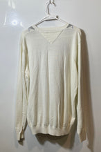 Load image into Gallery viewer, Tommy Hilfiger Mens White Argyle Long Sleeve V-Neck Pullover Sweater Size XL
