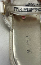 Load image into Gallery viewer, Michael Kors Womens Beige Signature Print Open Toe Ankle Strap Sandals Size 5
