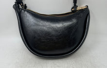 Load image into Gallery viewer, Evve New York Milano Womens Black Leather Inner Pocket Shoulder Handbag
