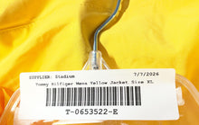 Load image into Gallery viewer, Tommy Hilfiger Mens Yellow Lightweight Hooded Full-Zip Windbreaker Jacket Sz XL
