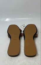 Load image into Gallery viewer, Zara Womens Brown Leather Open-Toe Slip-On Slide Sandals Size 40 With Tag

