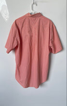 Load image into Gallery viewer, Tommy Hilfiger Mens Orange Printed Short Sleeve Button-Up Shirt Size Large
