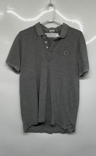 Load image into Gallery viewer, Diesel Mens Gray Cotton Short Sleeve Spread Collar Polo Shirt Size Medium
