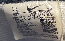 Load image into Gallery viewer, Nike Womens Gamma Force DX9176-100 White Black Leather Sneakers Shoes Size 7.5
