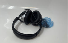 Load image into Gallery viewer, Delta Airlines Black Silver Foldable Wired Over The Ear Headphones Not Tested
