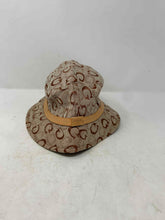 Load image into Gallery viewer, Guess Mens Brown Monogram Bucket Hat
