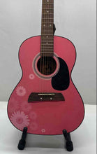 Load image into Gallery viewer, Fuel By First Act EL3036 Pink Floral Adjustable 6 String Acoustic Guitar
