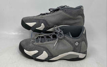 Load image into Gallery viewer, Nike Kids Air Jordan 14 Retro White Gray Lace-Up Sneaker Shoes Size 7Y
