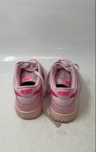 Load image into Gallery viewer, Nike Kids Dunk Low DH9765-600 Pink Leather Lace-Up Sneaker Shoes Size 5.5Y
