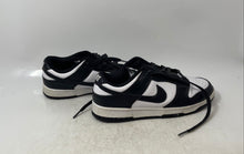 Load image into Gallery viewer, Nike Mens Dunk Low DD1391-100 White Black Leather Lace-Up Sneakers Shoes Size 8
