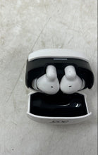 Load image into Gallery viewer, Acer White Black Bluetooth Wireless In-Ear Earbuds With Charging Case Not Tested
