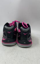 Load image into Gallery viewer, Mizuno Womens Wave Lightning RX3 430168 9013 Black Pink Running Shoes Size W10
