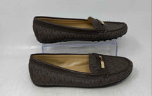 Load image into Gallery viewer, Michael Kors Womens Everett Brown Signature Slip-On Loafer Shoes Size 8.5M
