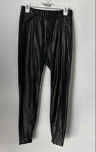 Load image into Gallery viewer, Zara Womens Black Flat Front Pockets Skinny Leg Biker Pants Size Medium
