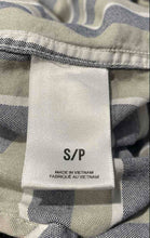 Load image into Gallery viewer, Express Mens Multicolor Striped Soft Wash Collared Button-Up Shirt Size S/P
